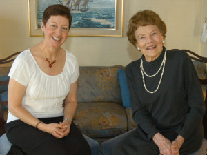 Alley Cat Allies' Founder, Becky Robinson, with AnnaBell Washburn, an early advocate of TNR.